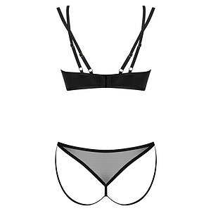 Set Obsessive Nesari 2 Piese Negru M-L Thumb 3