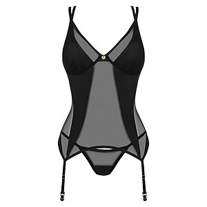 Corset Obsessive Nesari Negru XL-2XL Thumb 2
