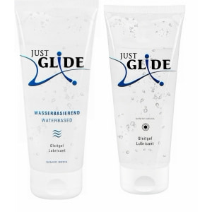 Pachet Lubrifiant Just Glide Anal 200ml + Lubrifiant Just Glide Waterbased 200ml Thumb 1