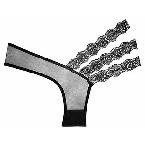 Chilot Allure Wild Orchid Panty Negru S-L Thumb 1