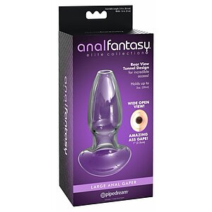 Anal Plug Large Gaper Pipedream Transparent Thumb 2