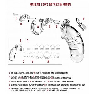 Cusca Penis ManCage Transparent Thumb 2