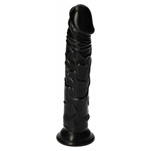 Dildo Italian Penis 18.5cm Negru Thumb 3
