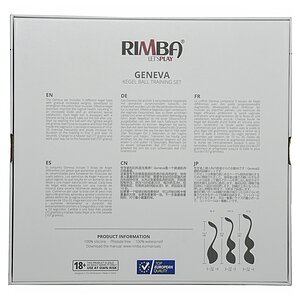 Set Bile Vaginale Geneva Kegel Negru Thumb 2