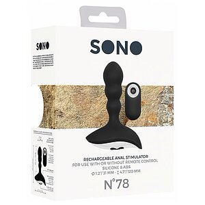 Vibrator Anal No. 78 Rechargeable Negru Thumb 10