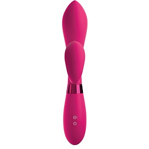 Vibrator OMG Mood Silicon Roșu Thumb 2