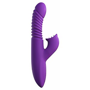 Vibrator Mov Cu Design Iepuras Si Stimulare Clitoris