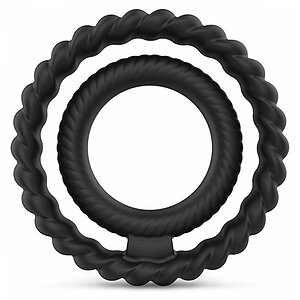 Inel Penis Dorcel Dual Ring Negru Thumb 2