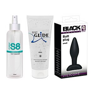 Set Anal Premium: Confort, Lubrifiere și Igienă Thumb 1