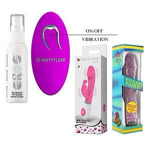 Pachet Trio Plăcere Intensă — Vibratoare și Igienă Thumb 1