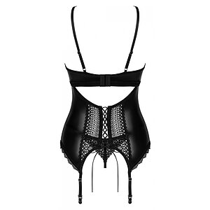 Corset Obsessive Norides Negru M-L Thumb 3