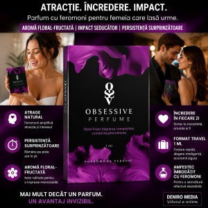Obsessive Parfum Feromoni Floral Fructat 1 ml, Trandafir Seducător Thumb 3