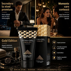 Pachet Promoțional 3 x Gel Titan Gold, Pentru Bărbați, 50 ml Thumb 1