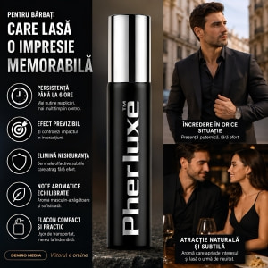 Parfum cu Feromoni Pherluxe Black Spray Pack 20 ml Thumb 2