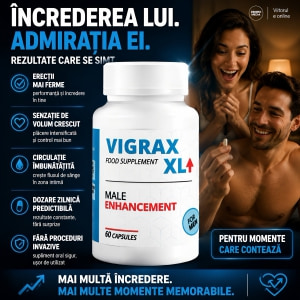 Pastile Creștere Penis Vigrax XL 60capsule Thumb 4
