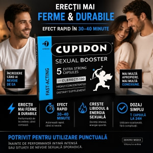 Pastile Erecție Cupidon Sexual Booster 5 buc Thumb 5