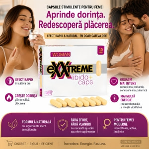Pastile Libido Femei Hot Ex Libido Caps 10buc Thumb 1