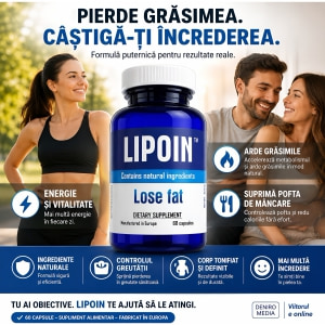 Pastile Lipoin Pentru Arderea Grăsimilor 60buc Thumb 5