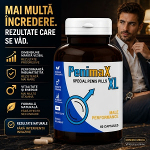 Pastile Mărirea Penisului Penimax XXL 60capsule Thumb 2