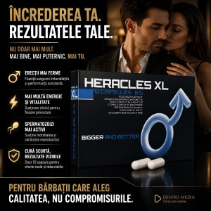 Pastile Potentă Heracles XL 10 capsule Thumb 1