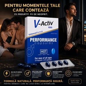Pastile Potentă V-Activ Pentru Bărbați 20buc Thumb 6