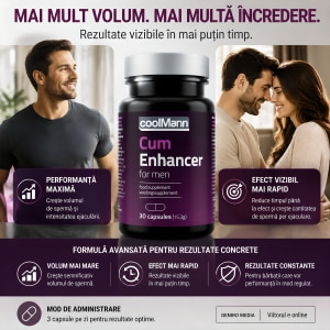 Pastile Volum Spermă Cum Enhancer 30 capsule Thumb 2