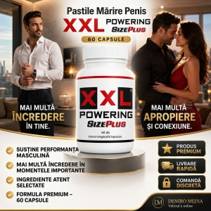 Pastile Mărire Penis XXL Powering Size Plus 60capsule Thumb 2