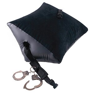 Pernă Gonflabilă Deluxe Position Master With Cuffs Negru Thumb 1