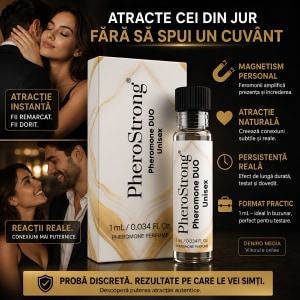 PheroStrong DUO Unisex Parfum cu Feromoni 1 ml Plus Carismă Thumb 2