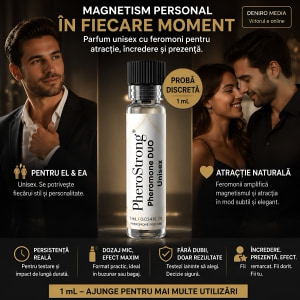 PheroStrong DUO Unisex Parfum cu Feromoni 1 ml Plus Carismă Thumb 3