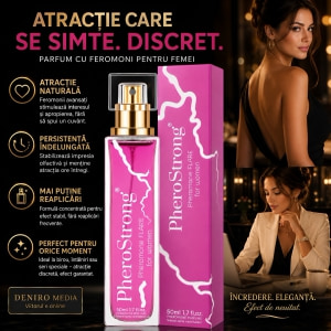 PheroStrong Femei 50 ml — Parfum cu Feromoni, Magnetism Thumb 6