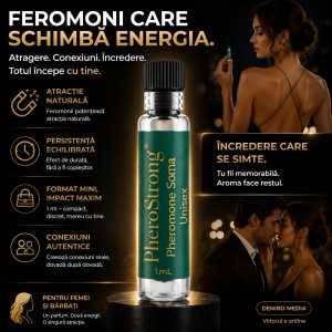 PheroStrong Parfum cu Feromoni Unisex 1 ml Aură Magnetică Thumb 1