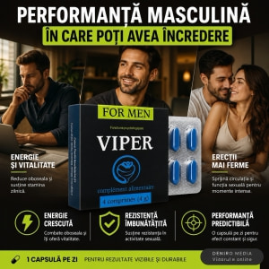 Pachet Spray Stud 100 Original + Pastile Potență Viper FR 4 capsule Thumb 7