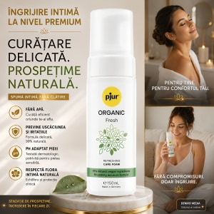 Pjur ORGANIC Fresh – Spumă Intimă Revitalizantă 150ml Thumb 1