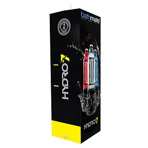 Pompă Penis Hydro 7 Roșu Thumb 1