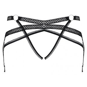 Portjartier Obsessive Darkie Negru S-M Thumb 2