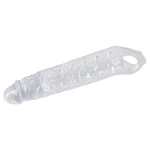 Prelungitor Crystal Skin Penis Sleeve Transparent Thumb 1