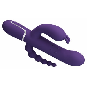 Pretty Love Cammy Vibrator Triplu Reîncărcabil Mov Thumb 3