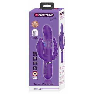 Pretty Love Cammy Vibrator Triplu Reîncărcabil Mov Thumb 9