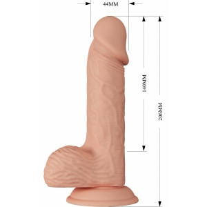 Pretty Love Catoblepas — Vibrator Realist 20.6 cm cu Ventuză Thumb 16