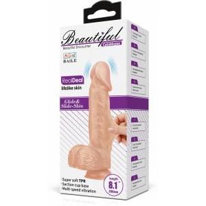 Pretty Love Catoblepas — Vibrator Realist 20.6 cm cu Ventuză Thumb 25
