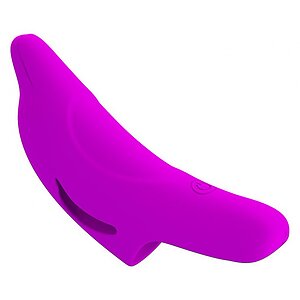 Pretty Love Delphini Vibrator De Deget 10 Funcții Mov Discret Thumb 2
