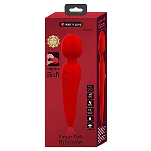 Pretty Love Meredith — Wand 7 Moduri, 21.5 cm, Roșu Thumb 12