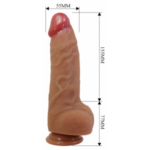 Pretty Love Najm 23.2cm – Realism Tactil și Ventuză Pentru Fixare Thumb 9