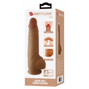 Pretty Love Najm 23.2cm – Realism Tactil și Ventuză Pentru Fixare Thumb 11