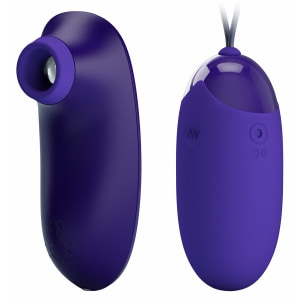 Pretty Love Orthus — Ou Vibrator 12 Funcții, Reîncărcabil Violet Thumb 1