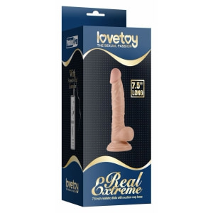Real Extreme Vibrator 19 cm cu Ventuză Puternică Thumb 5