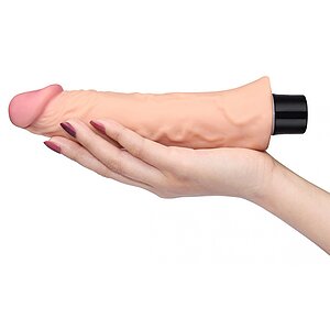 Real Softee Vibrating Dildo 21cm Thumb 4