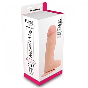 Dildo Gigant Real Rapture Flesh 31 cm Thumb 1