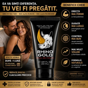 Rhino Gold Gel Mărire Penis 50ml Thumb 2